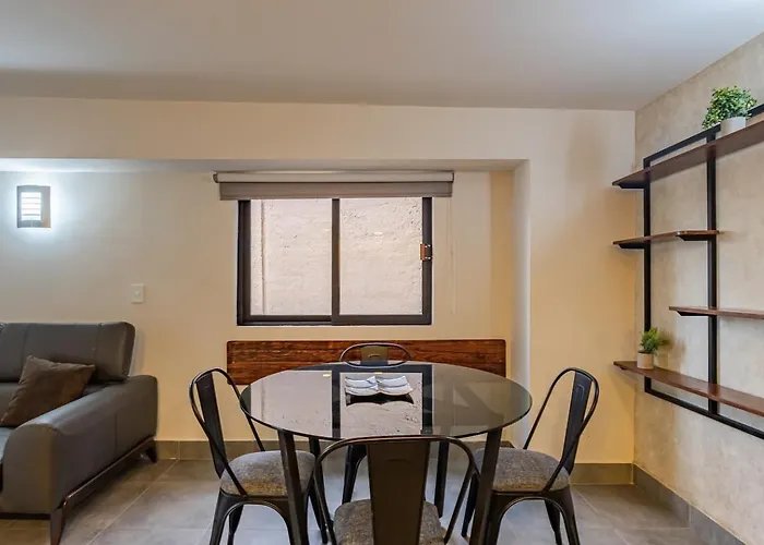 Apartment Sunny With Rooftop In Roma Norte